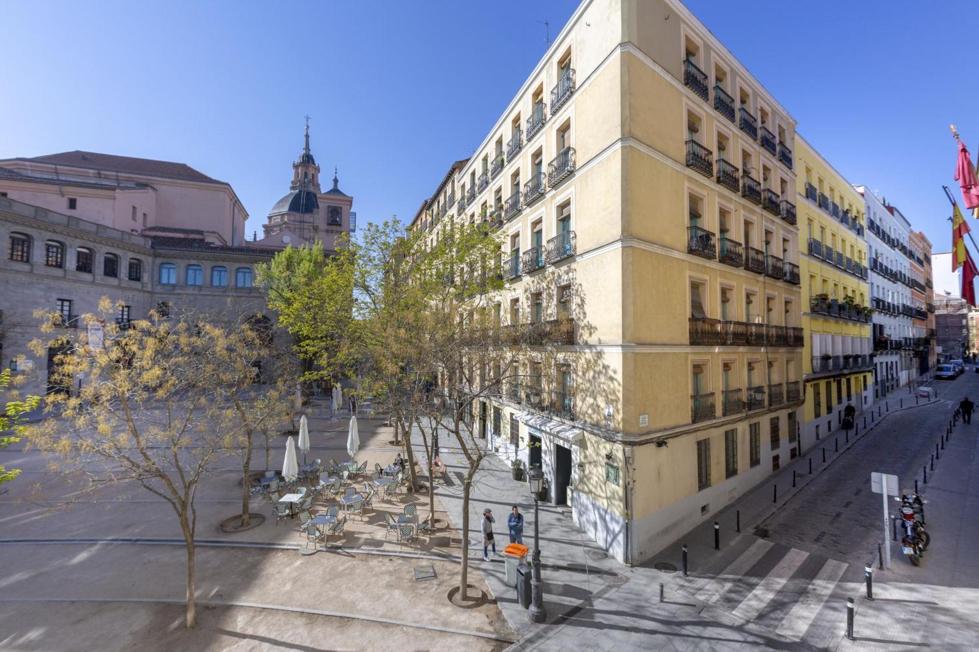 Precioso Apt En La Plaza De La Paja Latina Madrid Exterior photo